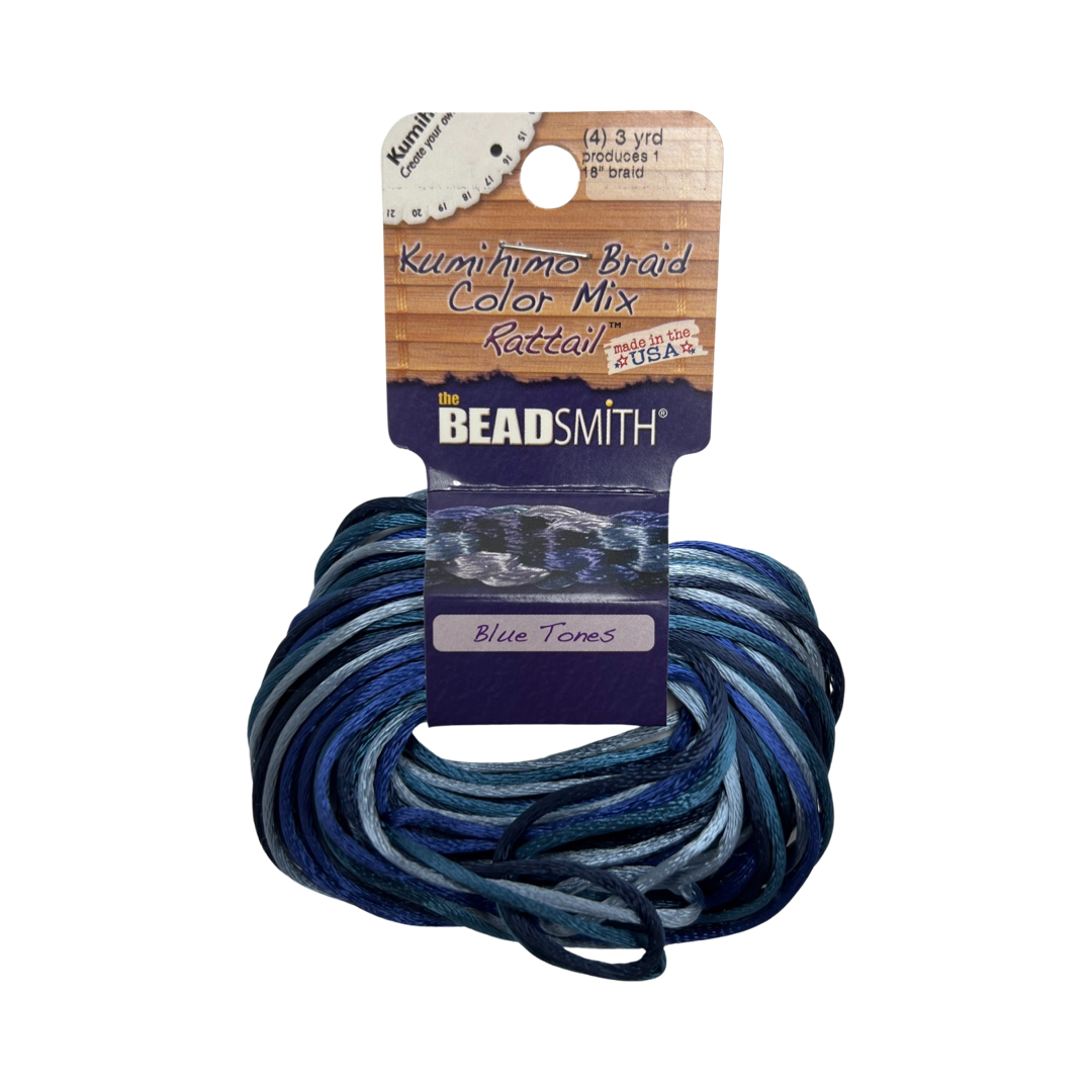 Beadsmith® Rattail Satin Cord - 3 mm (6 Yards)