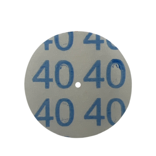 3M® Pin Hole Aluminum Oxide Plastic Discs - 1 1/2"