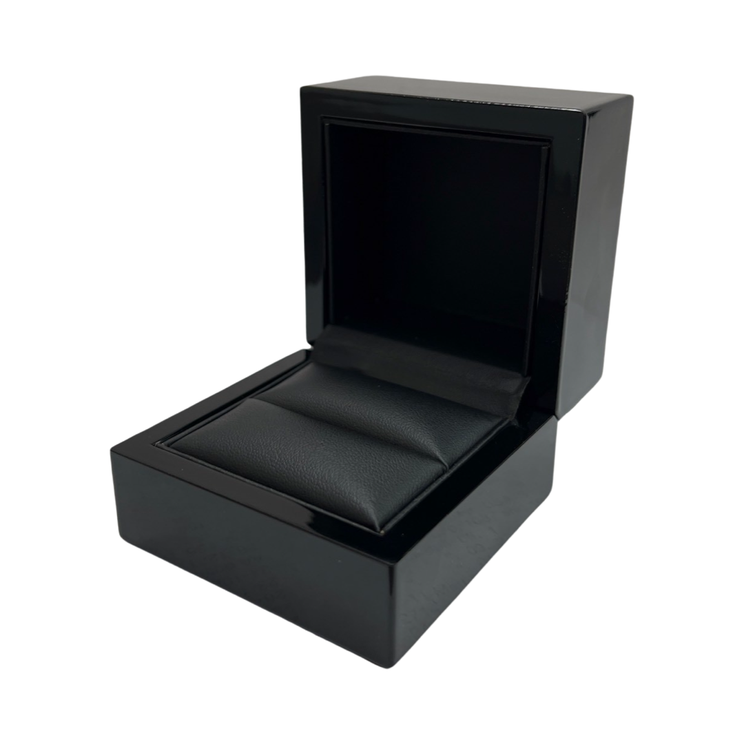 Wood Jewelry Boxes - Glossy Black
