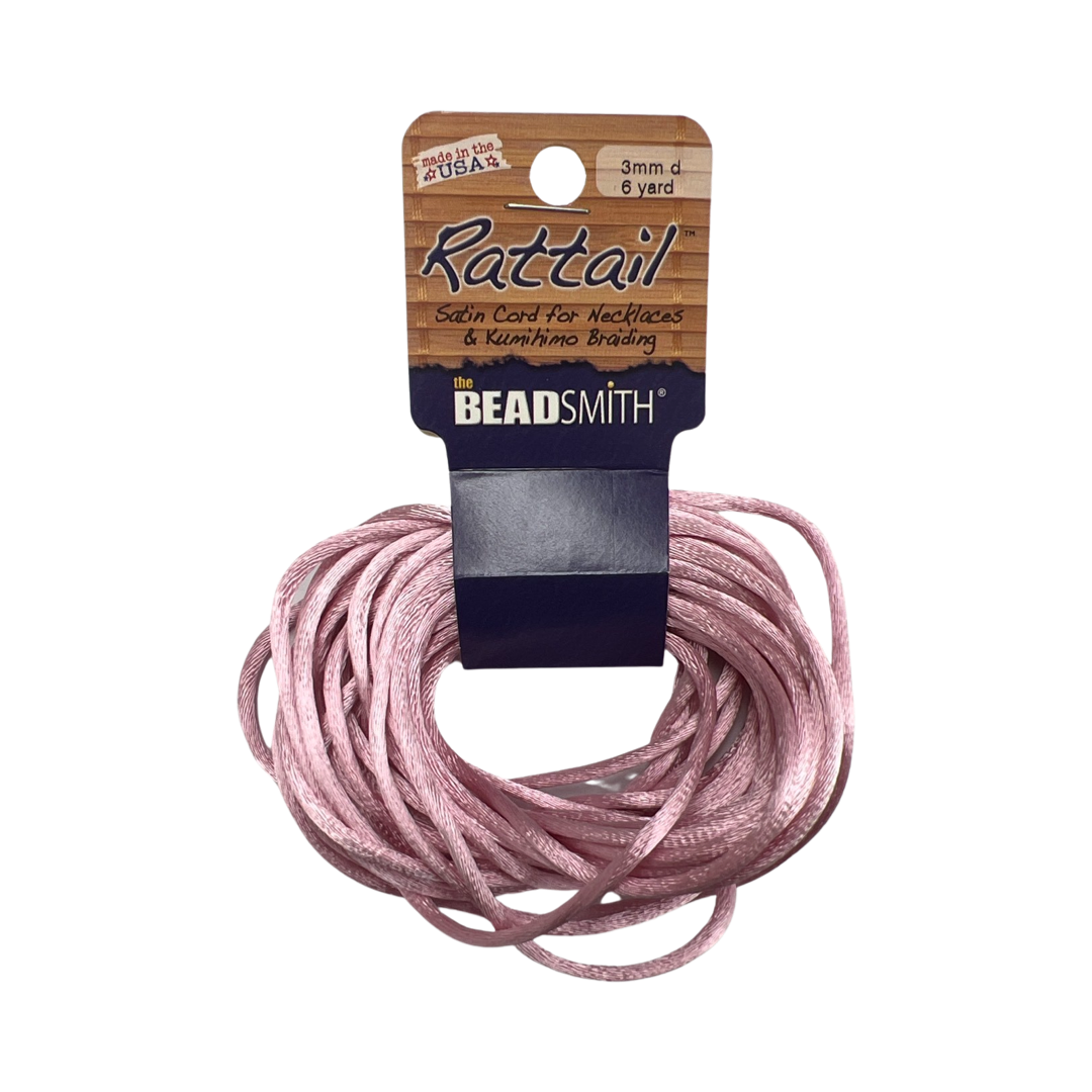 Beadsmith® Rattail Satin Cord - 2 mm (6 Yards) – ZAK JEWELRY TOOLS