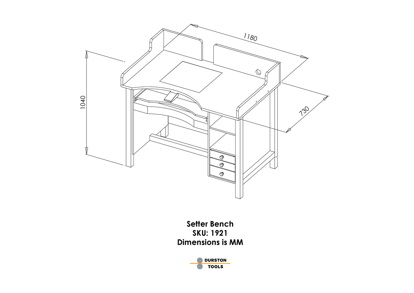 Durston® Setter's Bench