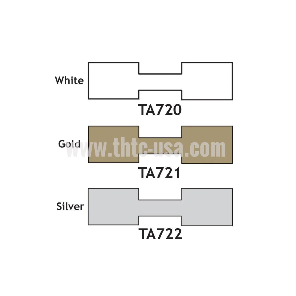Paper Adhesive Sticker Tags - Rectangle