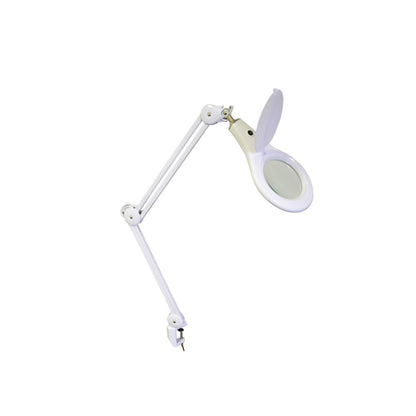 Inspection Lamp with Magnifier - LED Clamp