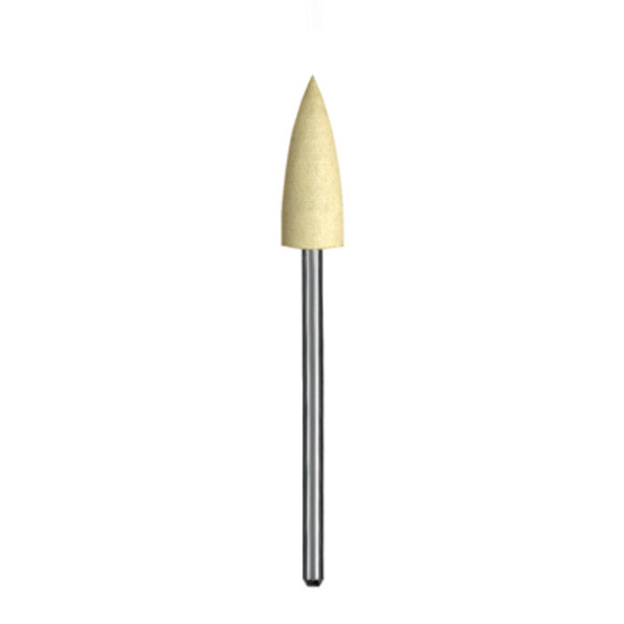 Dedeco® Jumbo Shape F Acrylic Polishers Yellow
