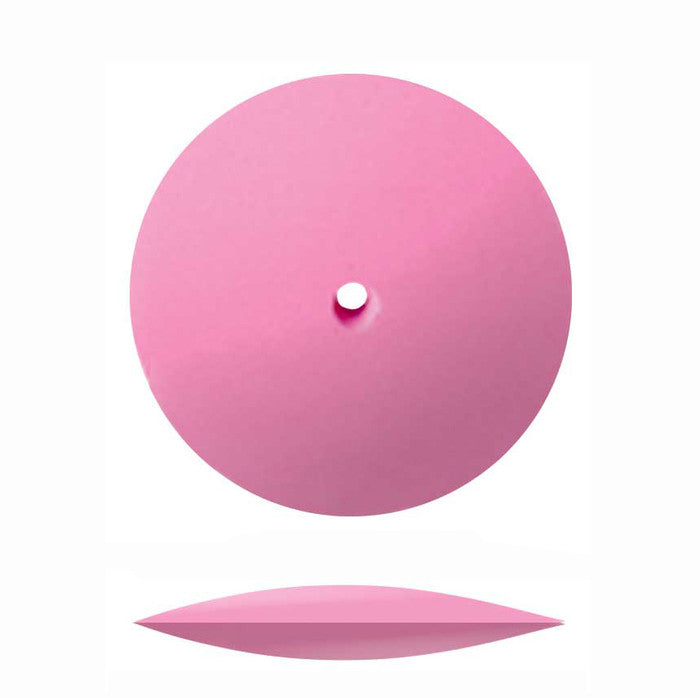 Dedeco® Sunburst® Pink Pumice Wheels - Knife Edge