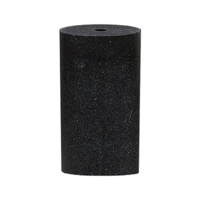 Black Silicone Unmounted Large Cylinders