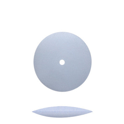 Blue Silicone Unmounted Knife Edge Wheels 5/8"