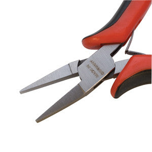 German Bent Chain Nose Plier with Ergonomic Handle