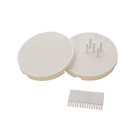 CERAMIC SOLDERING BOARD with GROOVES