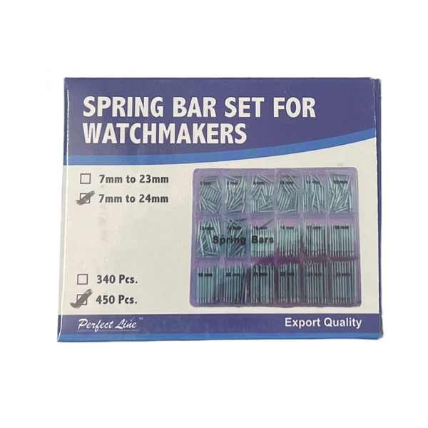 Spring Bar Set for Watchmakers - 450 Pieces