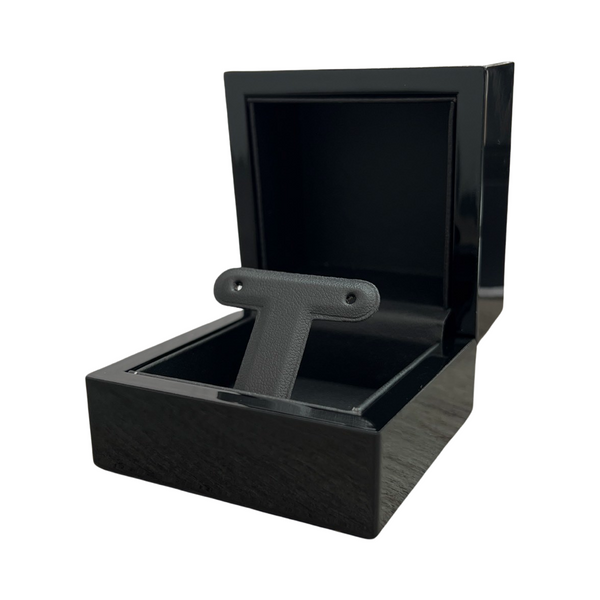 Wood Jewelry Boxes - Glossy Black