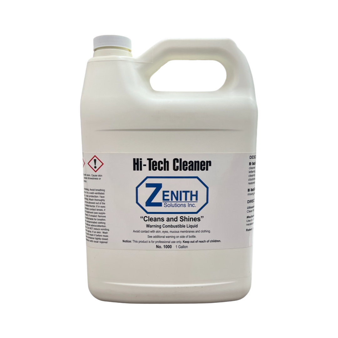 Tech Cleaner Zenith® Solutions - Hi-Tech Cleaner – ZAK JEWELRY TOOLS