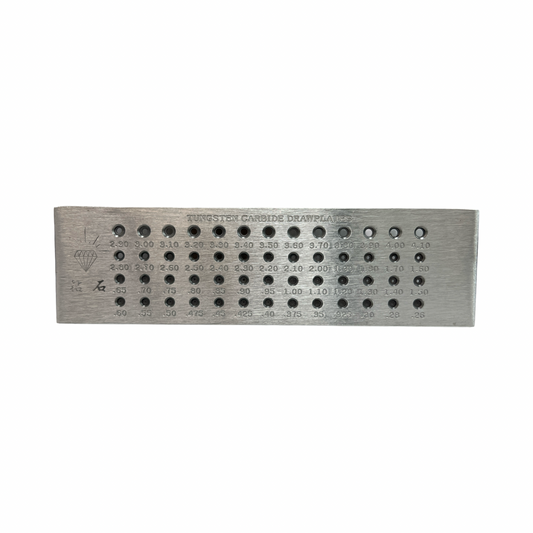 Value Tungsten Carbide Drawplates .26 - 4.10