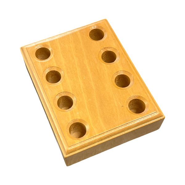 Wood Plier Block - 8 Holes
