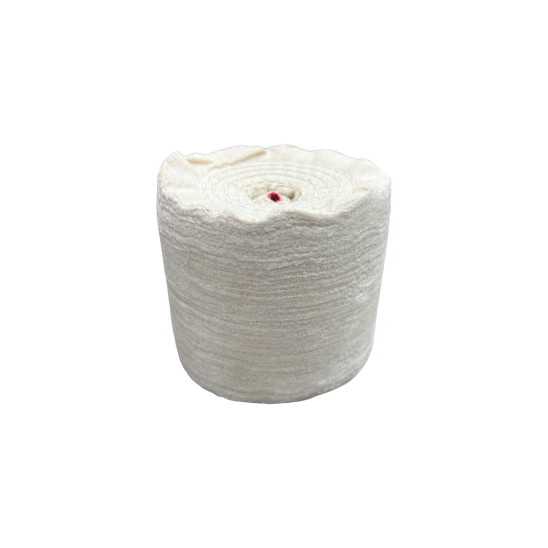 Muslin White Cylinder Buffs