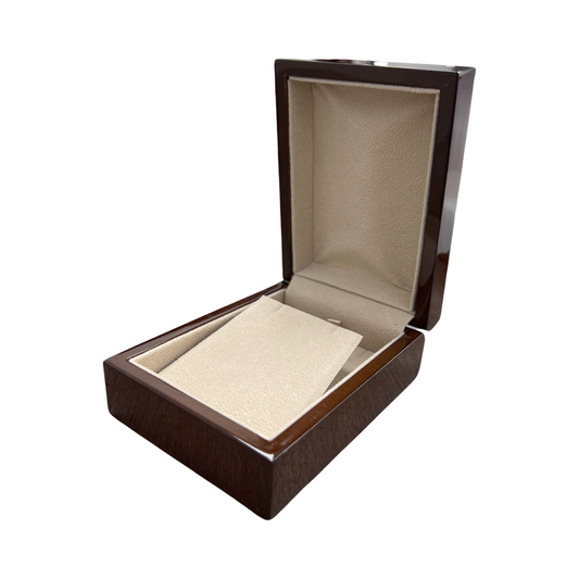 Wood Jewelry Boxes - Glossy Brown