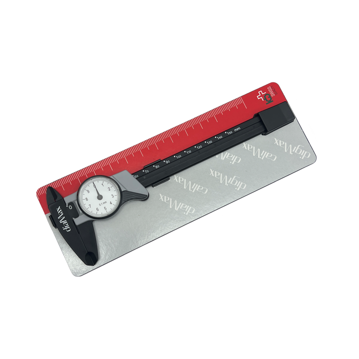 Dialed Adjustable Ruler Plastic Dial Caliper & Ruler – DECOZE JEWELRY TOOLS