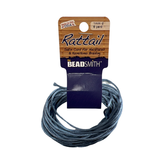 Beadsmith® Rattail Satin Cord - 1 mm (6 Yards)