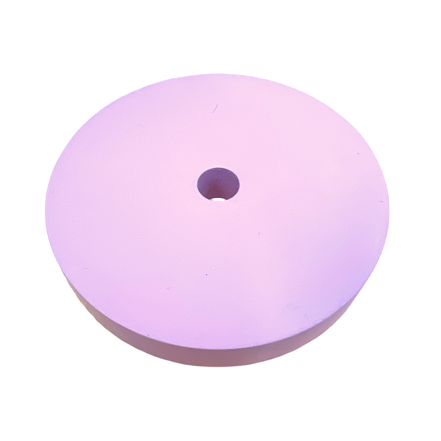 Pink Silicone Unmounted Square Edge Wheels - 4"