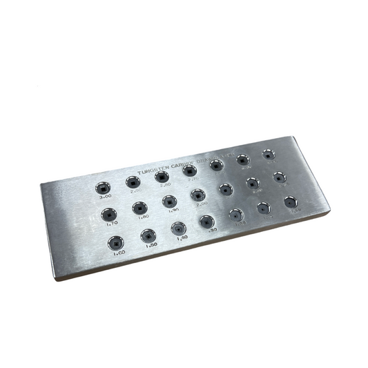 Karat® Tungsten Carbide Drawplate - Square 1.00 - 3.00