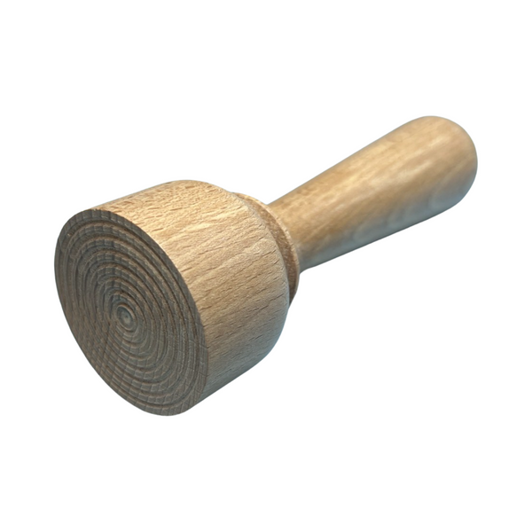 Shellac Wood Holder - Flat Face