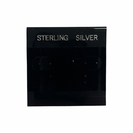 Sterling Silver Earring Cards