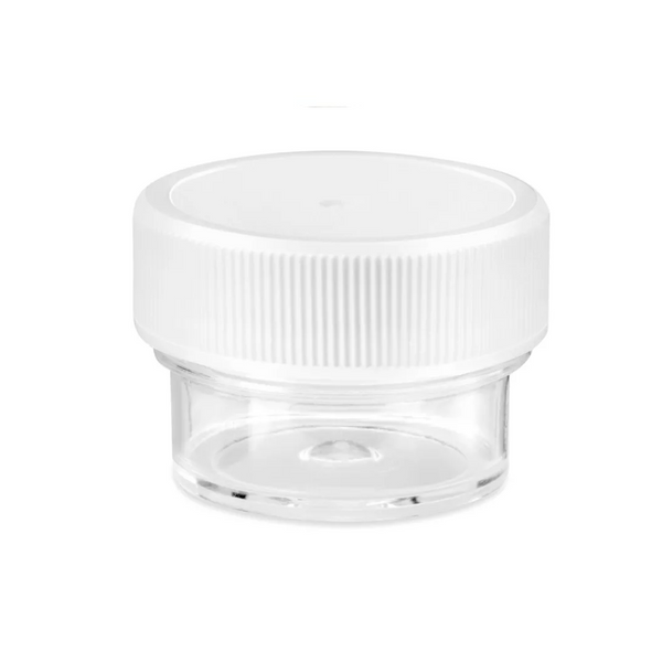 Clear Plastic Jar