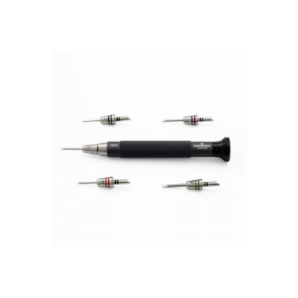Bergeon® Precision Screwdriver & Matching Rapid Adapters