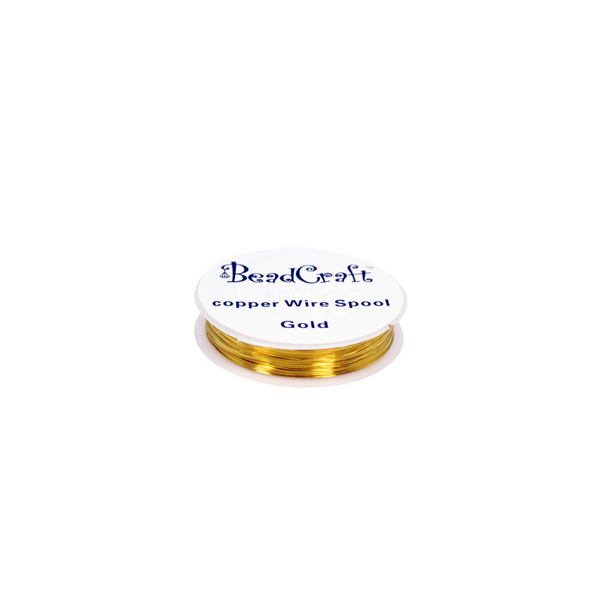 Beadcraft® Copper Wire Spool - Gold