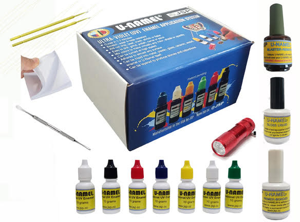 Cold Enamel Kit U-NAMEL® Instant Enamel Kits – ZAK JEWELRY TOOLS