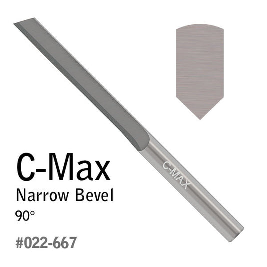 GRS® C-Max Carbide Gravers - Narrow Bevel
