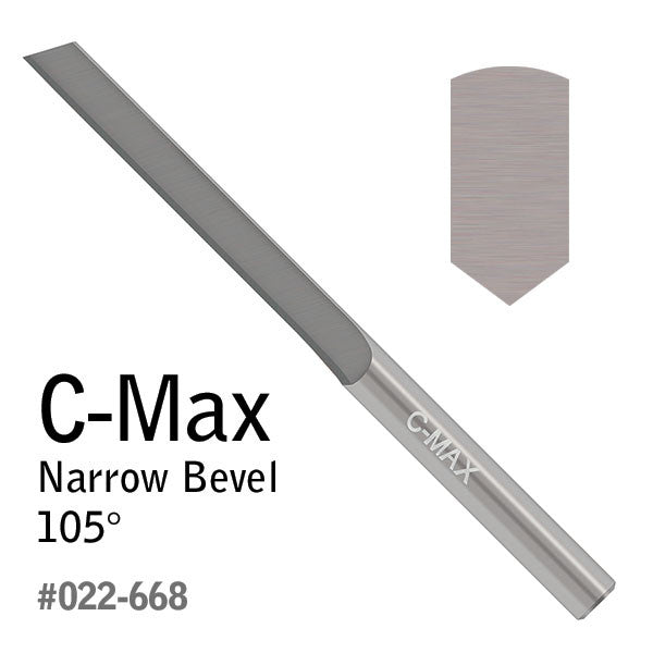 GRS® C-Max Carbide Gravers - Narrow Bevel