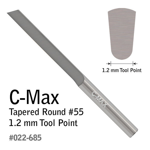 GRS® C-Max Carbide Gravers - Tapered Round