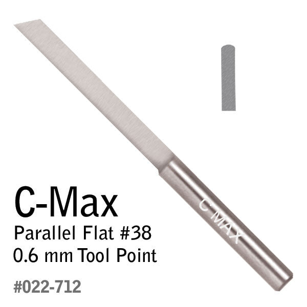 GRS® C-Max Carbide Gravers - Parallel Flat