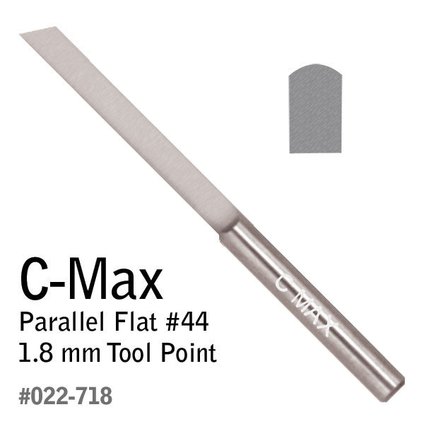 GRS® C-Max Carbide Gravers - Parallel Flat