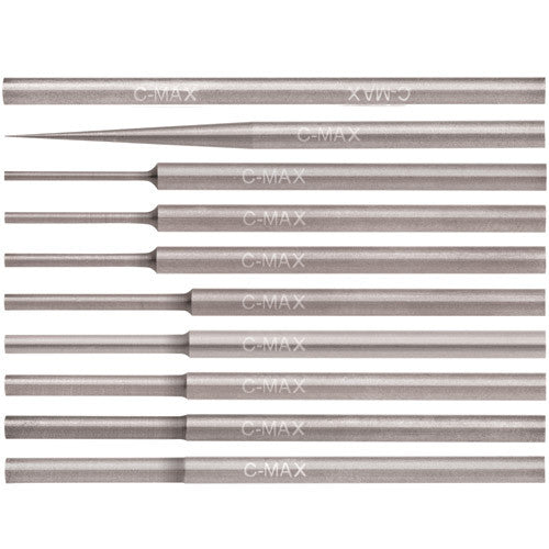 GRS® C-Max Carbide Gravers - Stepped Round Set