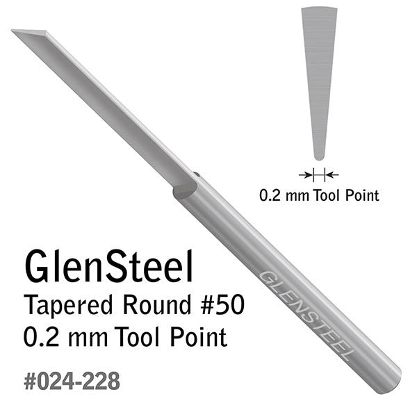 GRS® GlenSteel Tapered Round Gravers