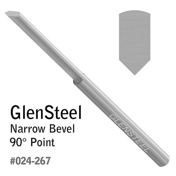 GRS® GlenSteel Narrow Bevel Gravers