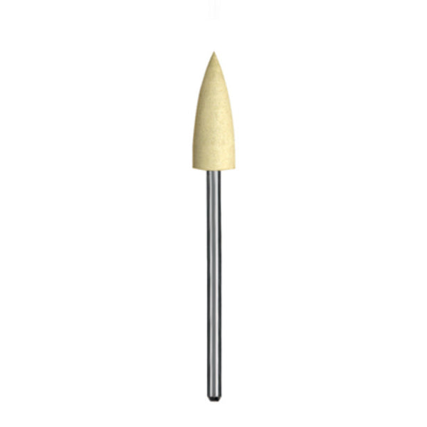 Dedeco® Jumbo Shape F Acrylic Polishers Yellow
