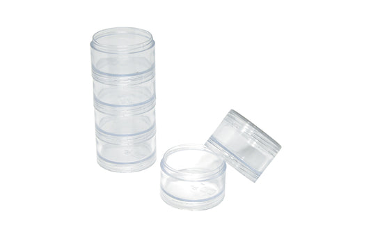 Stackable Round Tray - Set of 6