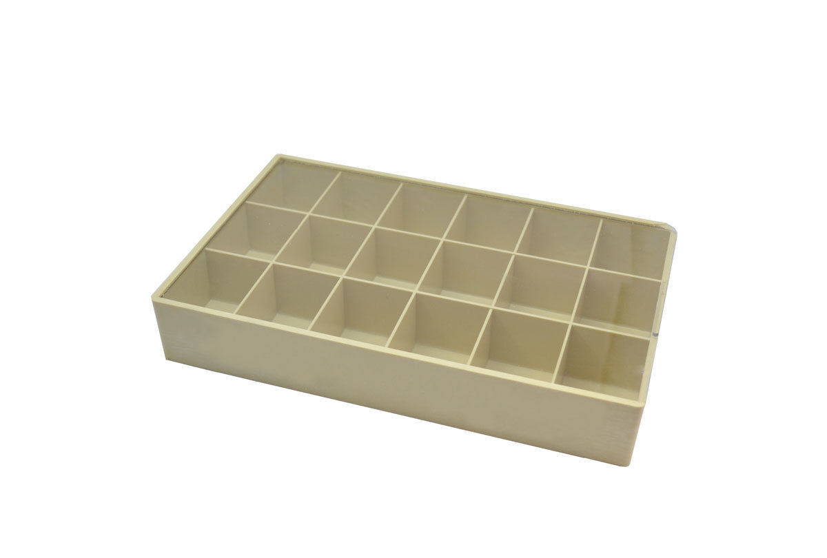 Plastic Tray with Slide Cover