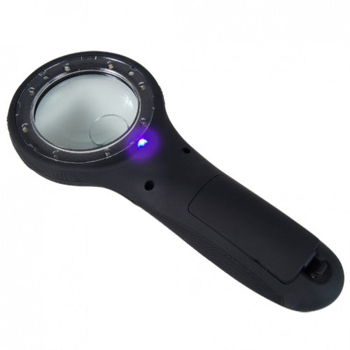 3x UV LED Lighted Handheld Magnifier