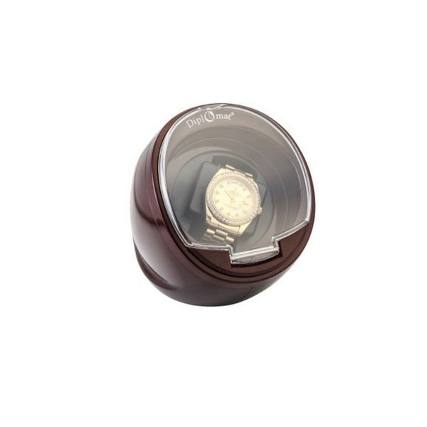 Watch Winder - Single Burgundy Winder