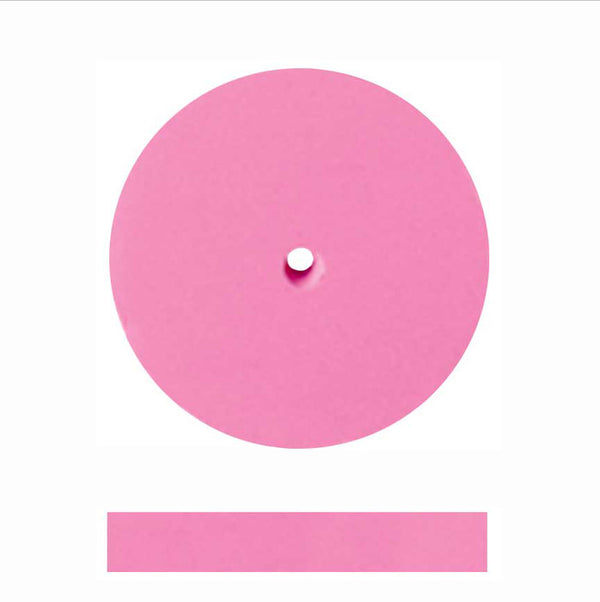 Dedeco® Sunburst® Pink Pumice Wheels - Square Edge