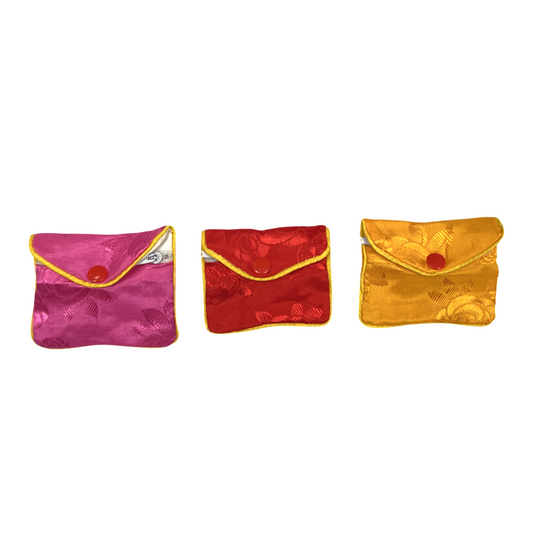 Oriental Patterned Pouches