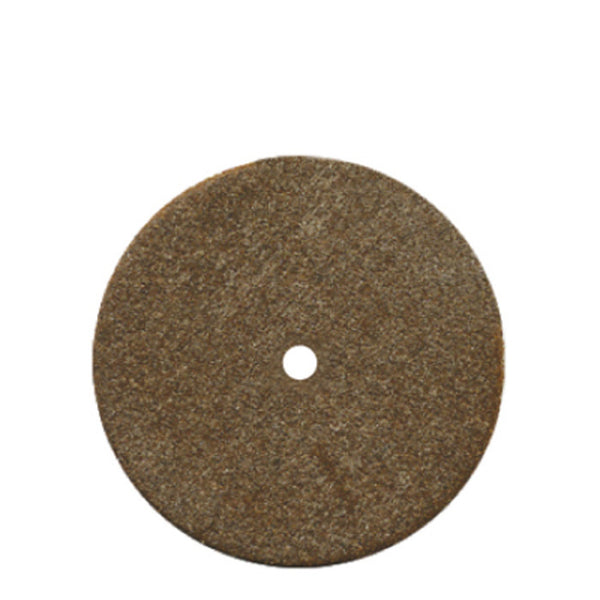 Dedeco® Classic Rubber Brown Lathe Wheel 4"