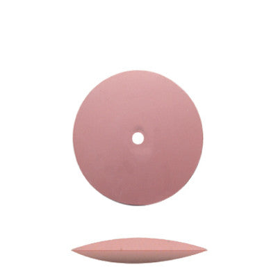 Pink Silicone Unmounted Knife Edge Wheels 5/8"