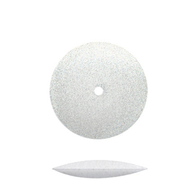 White Silicone Unmounted Knife Edge Wheels 5/8"