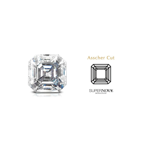 Supernova™ Moissanite - Asscher Cut