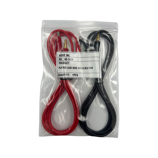 Plating Lead Wire - Red & Black